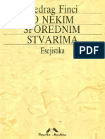 Predrag Finci-O Nekim Sporednim Stvarima