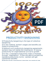 Productivity Bargaining 1