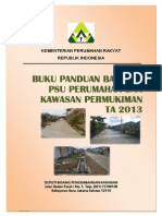 Buku Panduan Bantuan Psu Perumahan Dan Kawasan Permukiman 2013 PDF