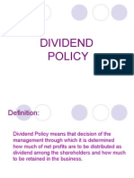 Dividend Policy