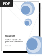 Download Pakistans Economy and the Role of IMF and World Bank by naumanayubi SN26183528 doc pdf