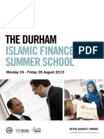 Durham University - Islamic Finance Summer School 2015