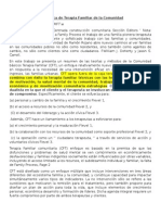 La Práctica de Terapia Familiar de La Comunidad Rojano