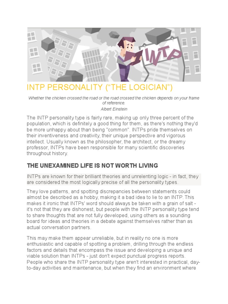 Understanding the INTP Personality Type: A Comprehensive Analysis of ...