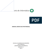 Manual Basico de PostgreSQL