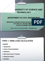 How to calculate wind load