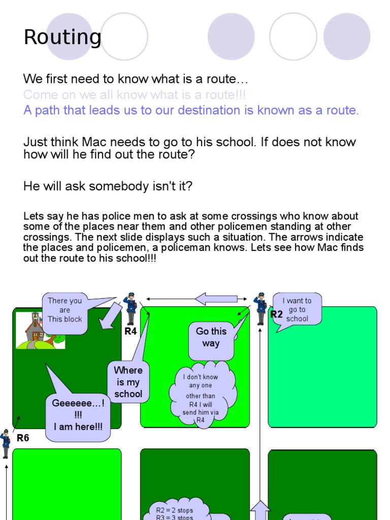 Routing: We First Need To Know What Is A Route | PDF