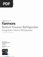 Kenmore Bottom Freezer 795713