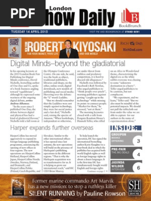 London Show Daily Day 1 April 14 Business Model Publishing - 