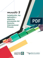 M2 - L2 - Jurisdicción, Ley Aplicable y Aspectos Procesales Del Derecho Internacional Privado