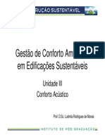 49214717 7 Conforto Ambiental Em Edificacoes Sustentaveis Construcao Sustentavel UIII Conforto Acustico Goiania