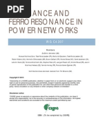 2013 08 30 TB C4 307 Resonance and Ferroresonance in Power Networks Final For SC