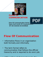 Lecture 4 Flow of Communication Channels of Communication