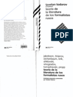 Tiniánov, Iuri y Roman Jakobson. Problemas de Los Estudios Literarios y Lingüísticos 