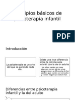 Principios Básicos de Psicoterapia Infantil