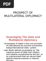 Prospect of Multilateral Diplomacy
