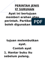 Ayah Perintah Jenis Ayat Suruhan