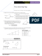 Bab 15 Matematik Tingkatan 3 - Trigonometri