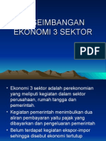 Keseimbangan Ekonomi 3 Sektor