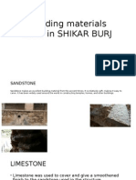 Building Materials Used in Shikar Burj