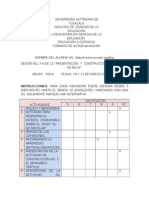 Formato de Autoevaluacion