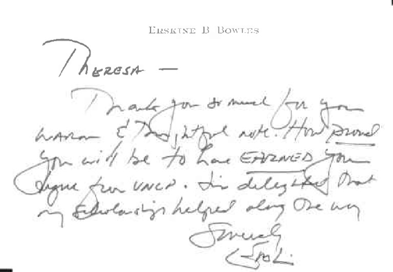 Bowles Letter | PDF