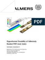 2015 - Mohsen Heshmati - Hygrothermal Durability of Adhesively Bonded FRP - Steel Joints