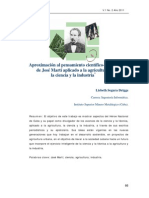 Pensamiento Cientifico de José Martí