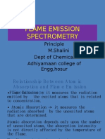 Flame Emission Spectrometry