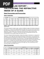 Download Physics Lab Report - Refractive Index by my_jidapas SN261913408 doc pdf
