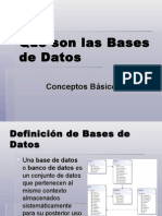 Tipo Base Datos