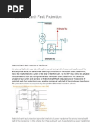 Restricted Earth Fault - REF & SBEF Relay | PDF | Transformer | Relay