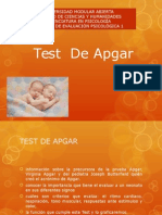 Test de Apgar