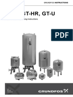 GT-H, GT-HR, Gt-U: Installation and Operating Instructions