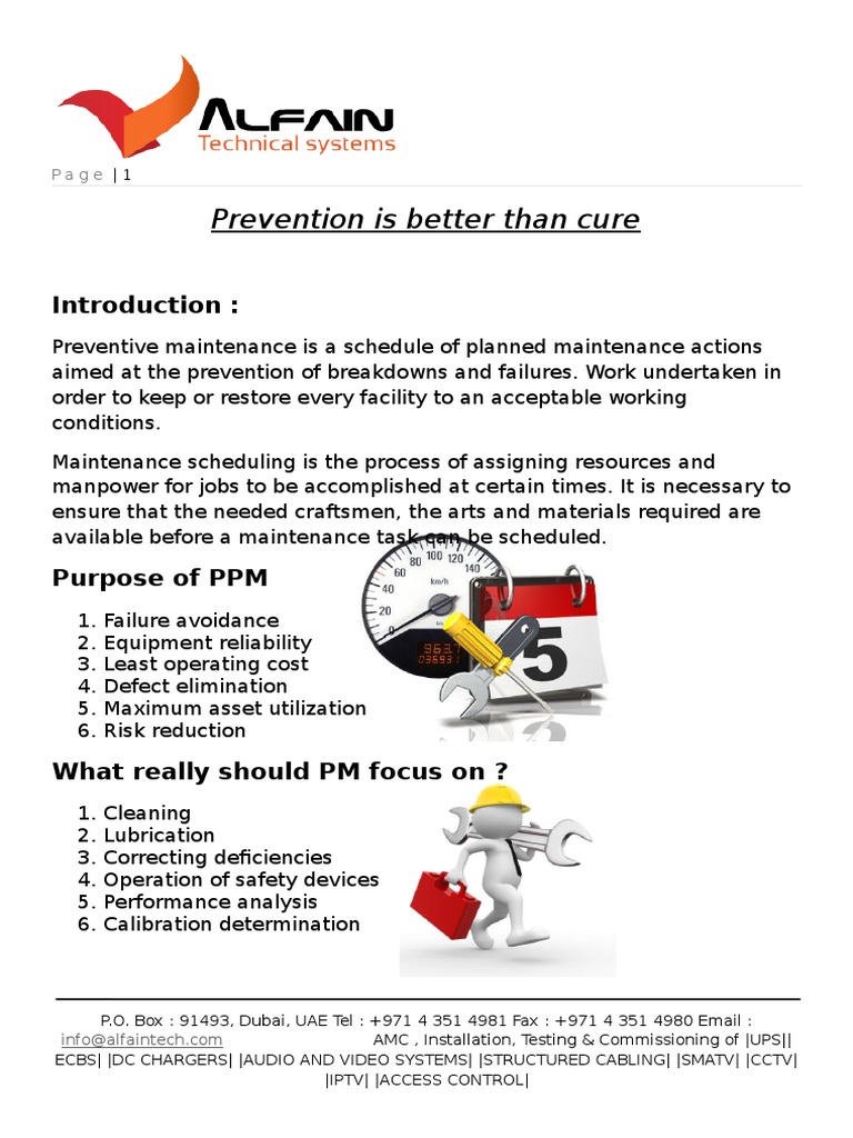 PPM Importance Safety Production And Manufacturing