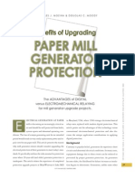Paper Mill Generator Protection