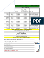 Primary Rounders Schedule 2015