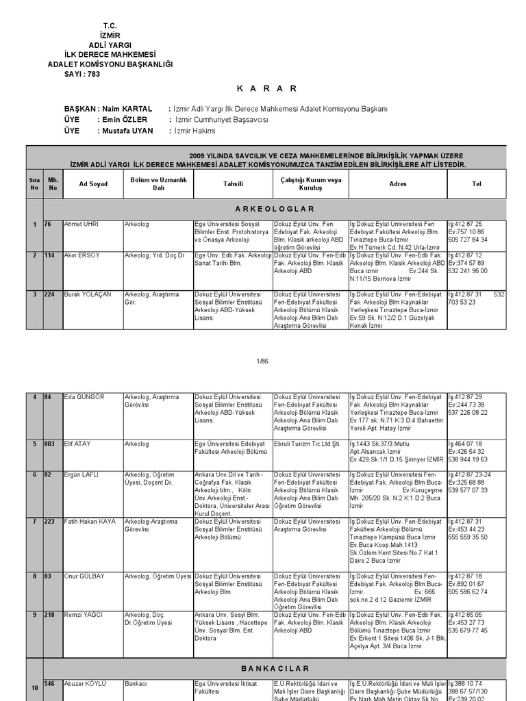 t c izmir adli yargi ilk derece mahkemesi