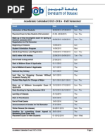 Download University of Buraimi Academic Calander  2015 - 2016 by University of Buraimi SN261931196 doc pdf