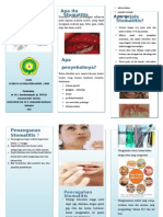 Leaflet penyuluhan stomatitis