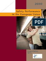 Railway Safety Performance in The European Union 2010