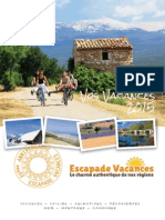 Escapade Brochure 2015