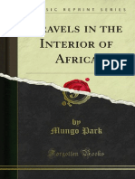 Travels in The Interior of Africa