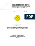 Agus Sutiyono - Pengaruh Pendidikan Dan Pelatihan Berbasis Kompetensi Dan Motivasi Kerja Terhadap Kinerja PDF