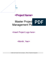 Master Project Management Plan