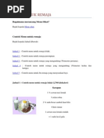 Download Menu Makanan Remaja by ElysabethSoeviana SN26194052 doc pdf