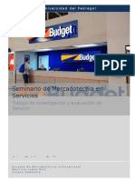 Budget (Seminario Servicios)