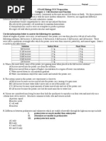 Staar Biology Preparation Packet (Wo-Coversheet)