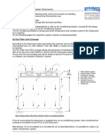 Air Flow Concepts for Modular Cleanrooms