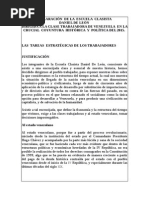 Declaración de La Clase Trabajadora en Esta Crucial Coyuntura. Modificaciones Al Documento. Lunes 13-04-2015